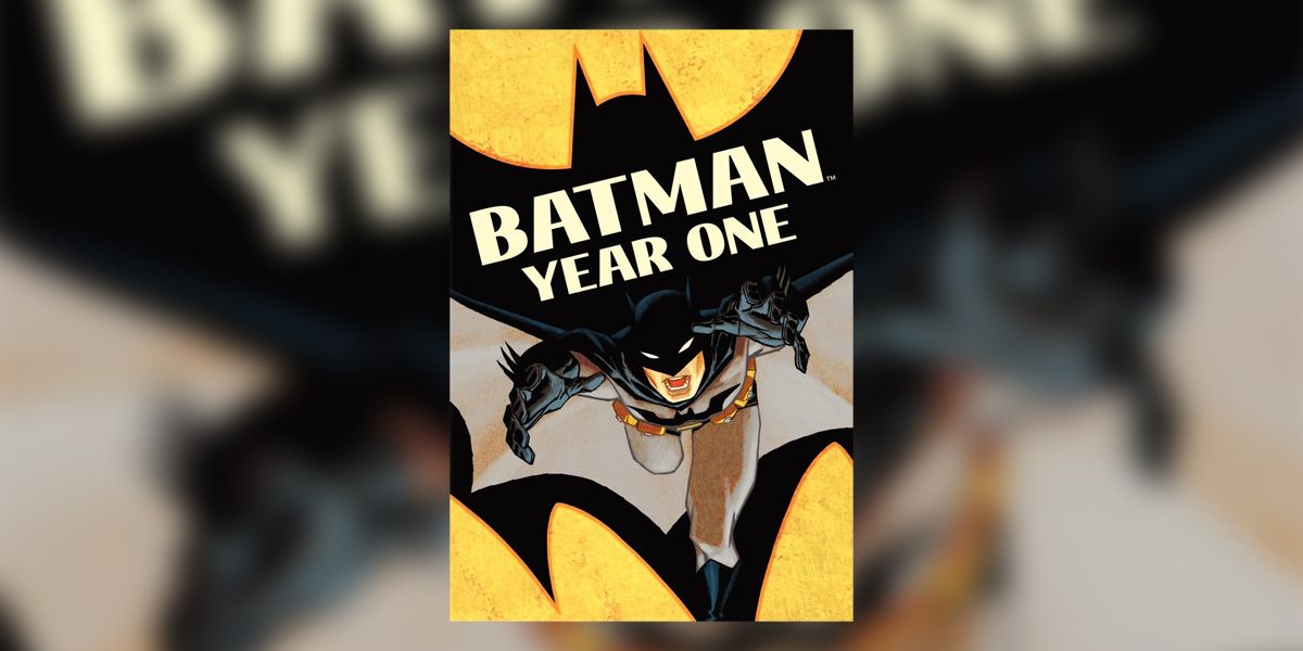Обложка комикса о Бэтмене, год первый