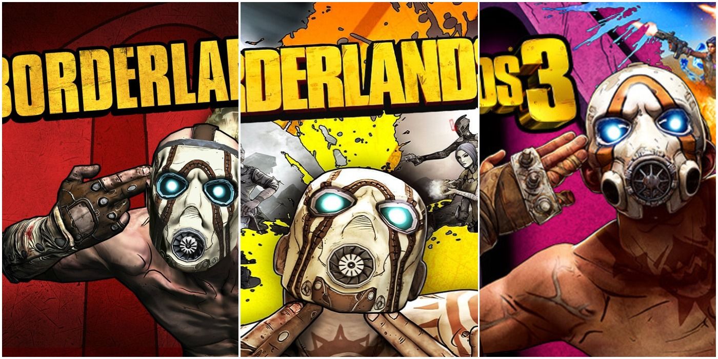 Borderlands Games Title Cards
