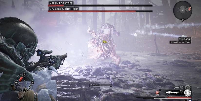 Brudvaak, the Rider and Vargr, the Warg