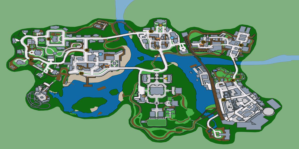 The map in bully