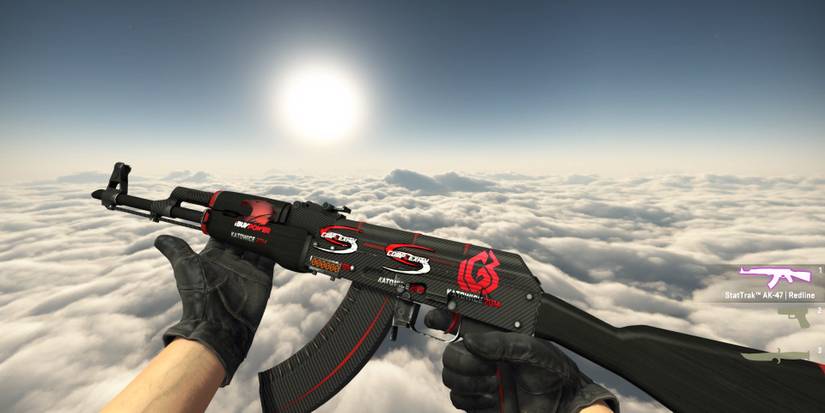 Counter Strike Global Offensive Katowice 2014 Stickers on AK