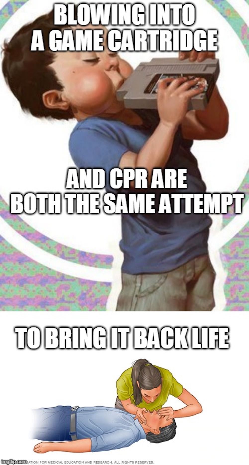 Cartridge and CPR