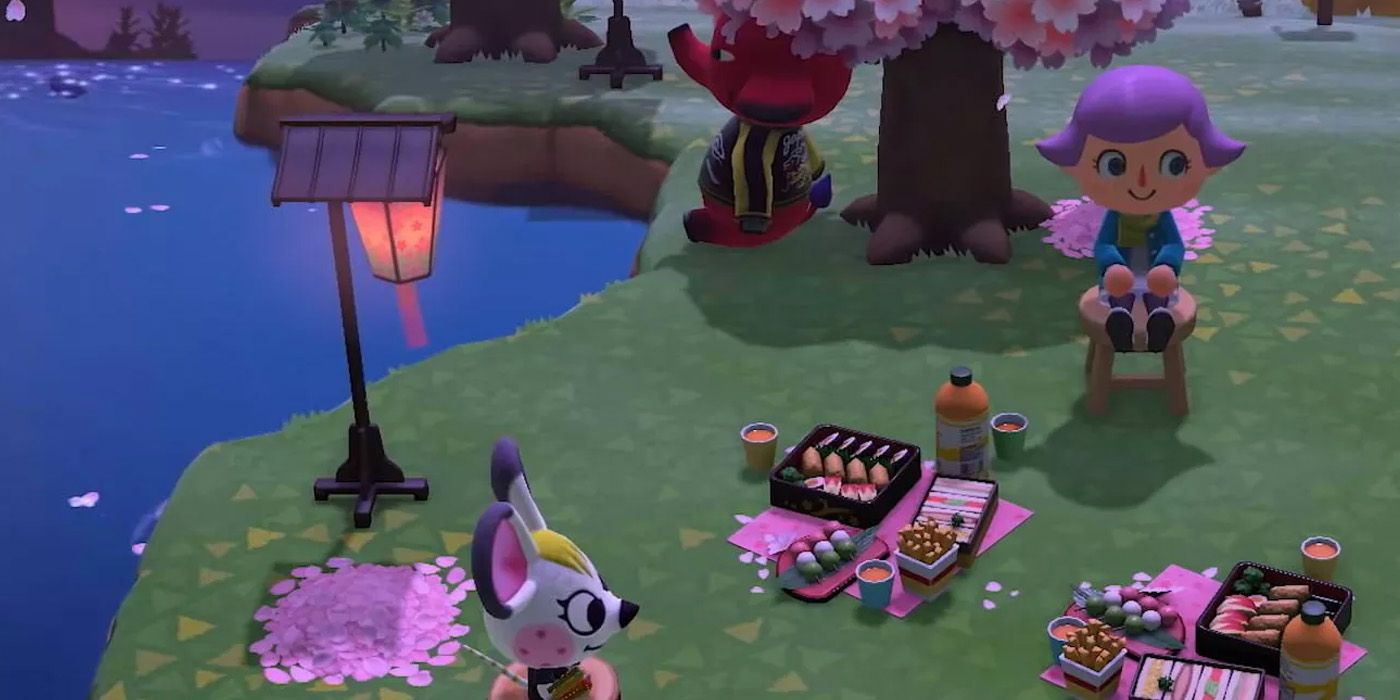 Набор редких предметов Cherry Blossom Animal Crossing New Horizons