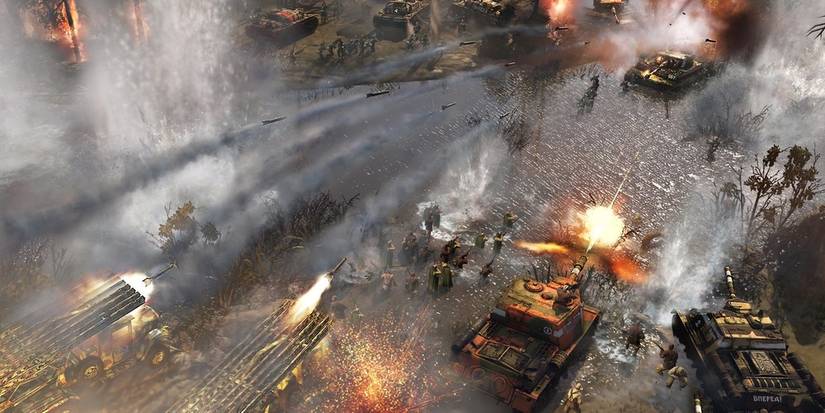 Battle in Company of Heroes 2