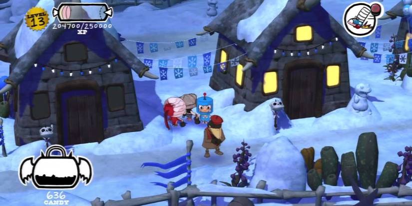 Costume Quest Grubbins On Ice gameplay