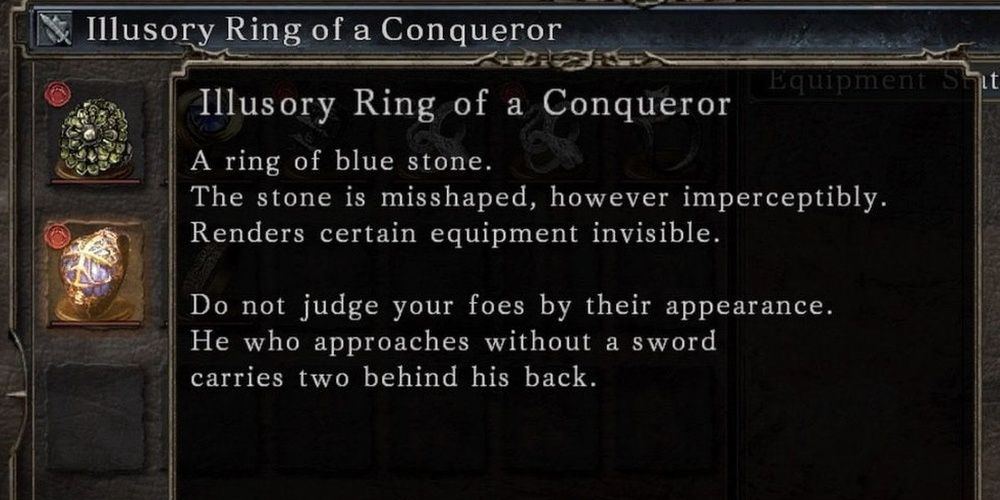 Dark Souls 2 Illusory Ring of a Conqueror