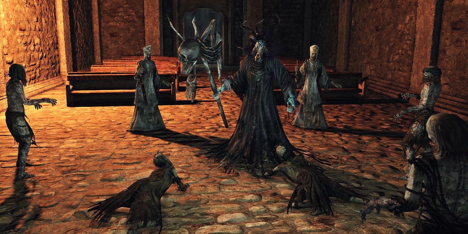 Dark Souls 2 Prowling Magus And Congregation