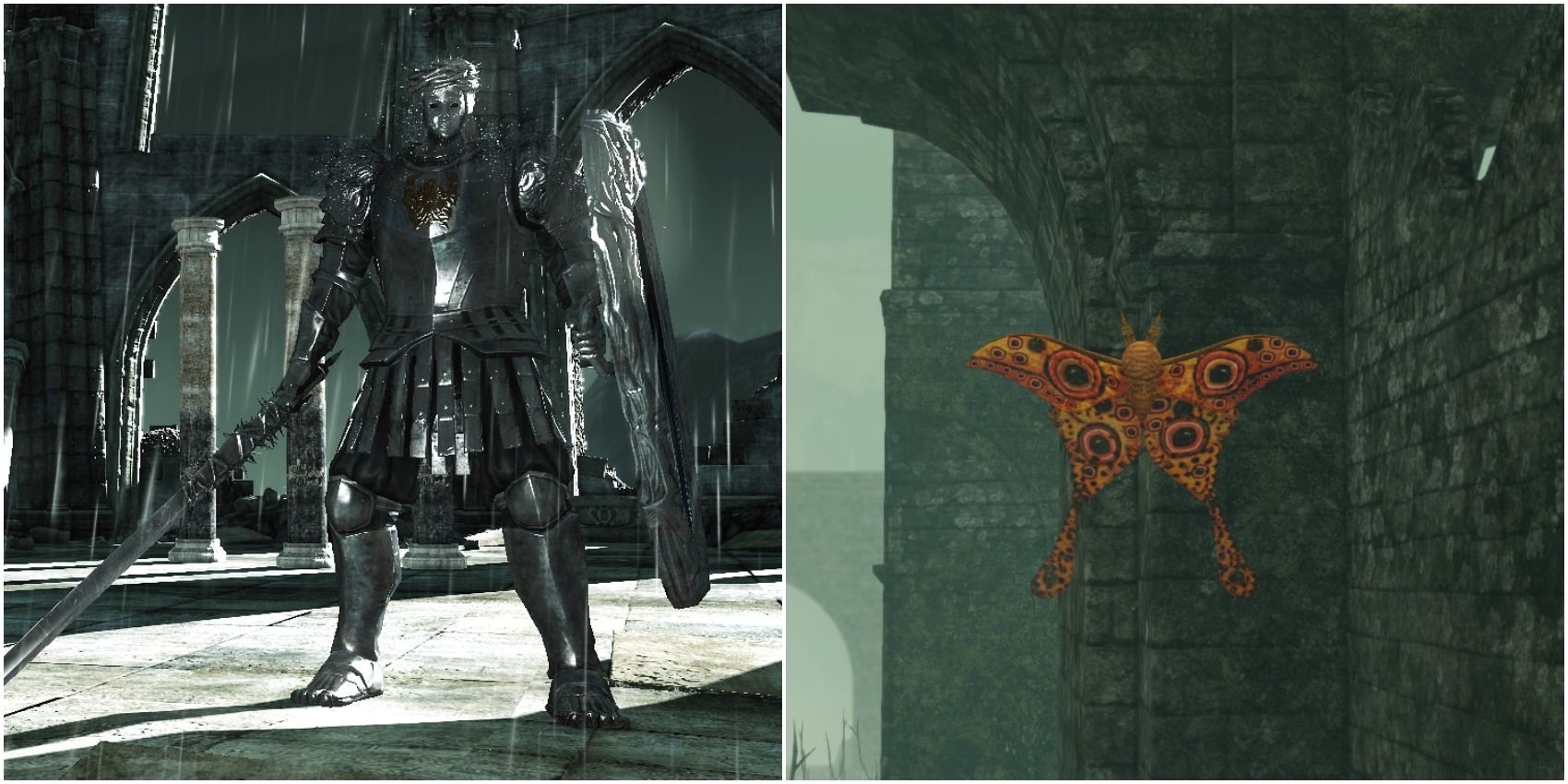 Dark Souls 2 secrets such as Looking Glass Knight and moths.
