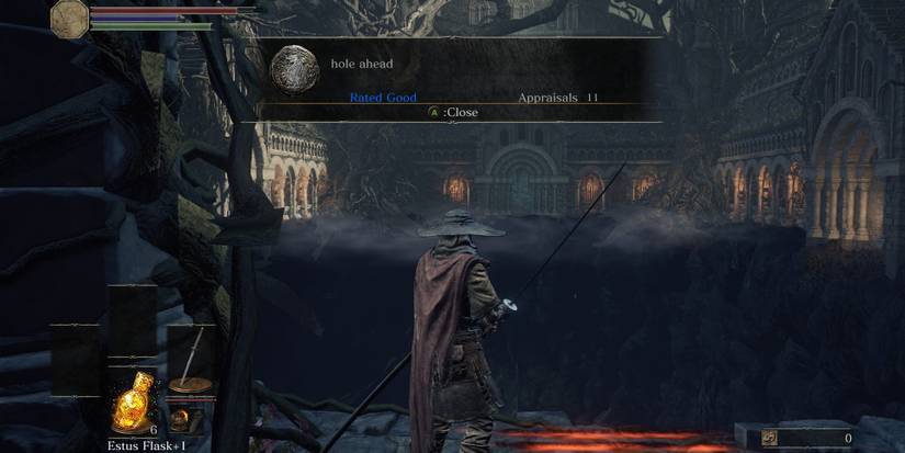Dark Souls 3 Curse Rotten Greatwood arena.