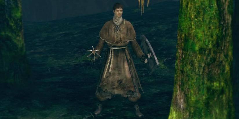 Dark Souls Remastered Forest Protector Cleric.