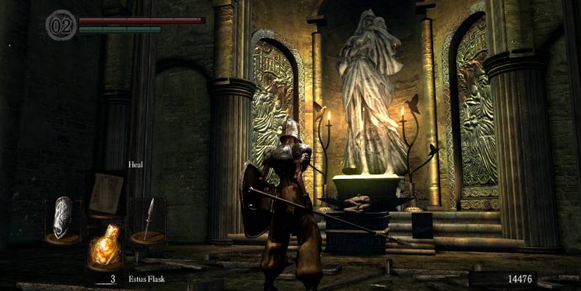 Dark Souls Undead Parish Fire Keeper Soul