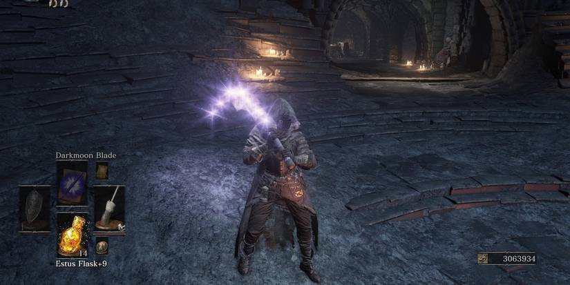 Darkmoon Blade Applied on Exile Greatsword