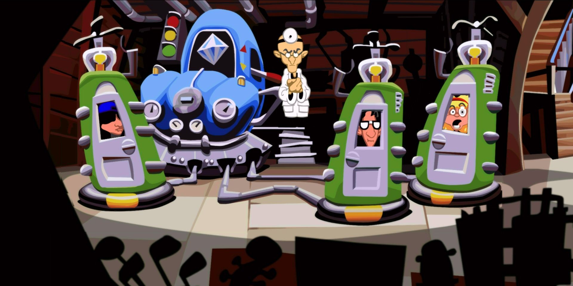 Геймплей Days Of The Tentacle