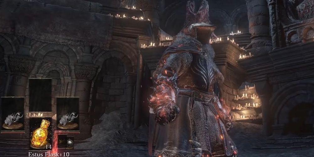 Shot of the Demon's Fist in Dark Souls 3