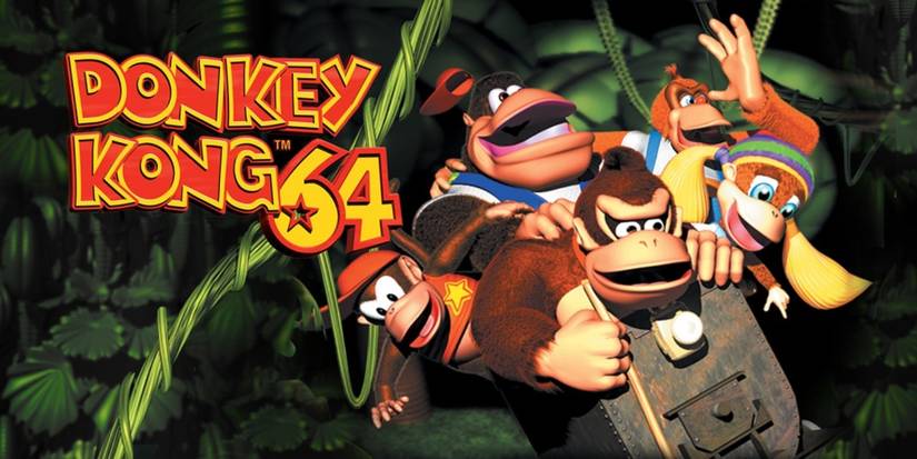Donkey Kong 64 Cover Art