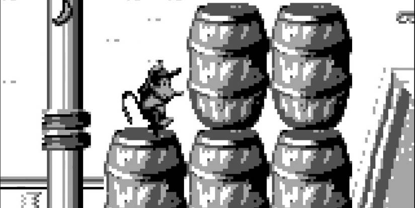 Game Boy Donkey Kong Land 2 Diddy Barrels