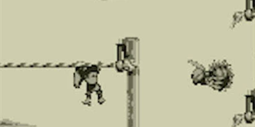 Game Boy Donkey Kong Land III Dixie Rope