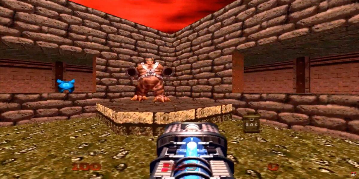 Gameplay from Doom 64
