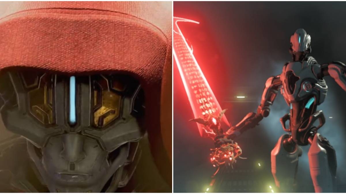 Doom Eternal Samuel Hayden Collage Seraphim And Cyborg