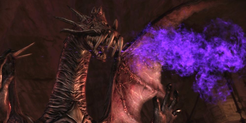Dragon Age Origins Urthemiel Breathing Fire