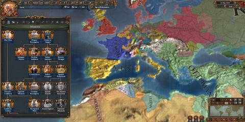 Europa Universalis 4 map