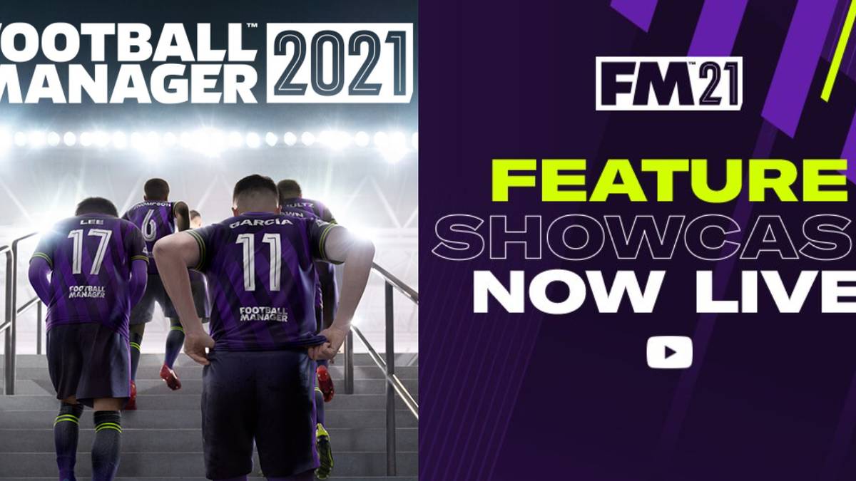 (Left) FM21 Promotional image (Right) Showcase ad