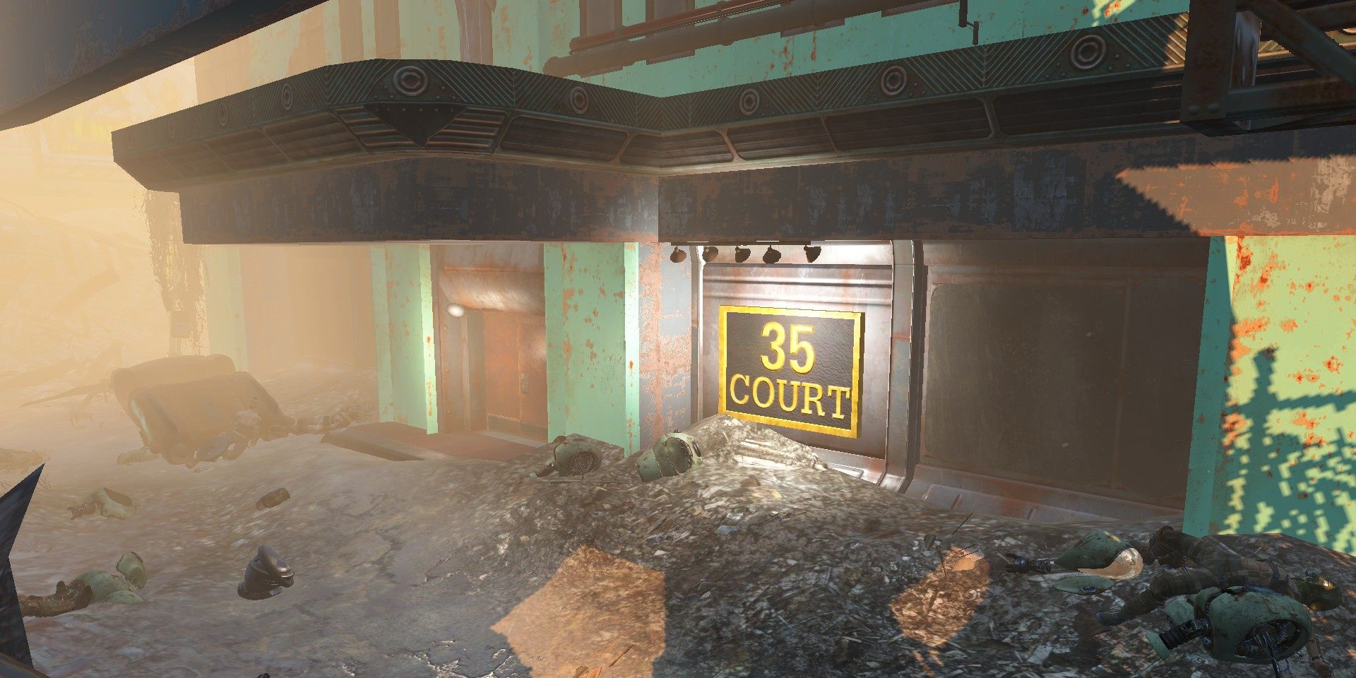 Fallout 4 35 Localização da quadra.