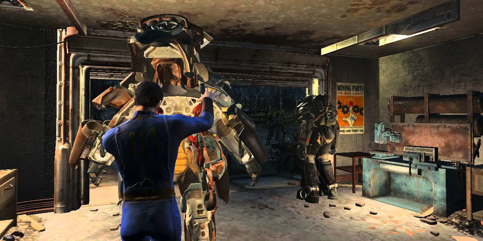 Fallout 4 Entering Power Armor