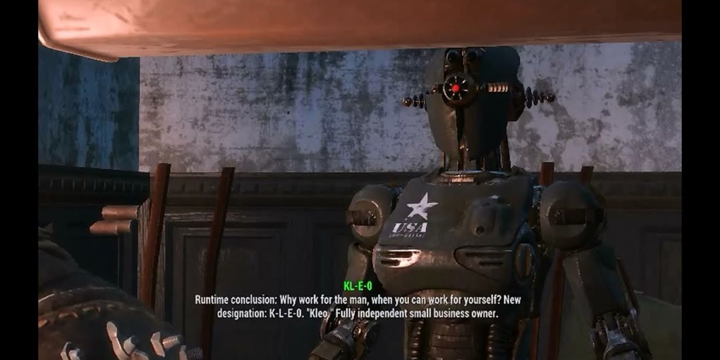 Fallout 4 KLEO The Merchant At Goodneighbor