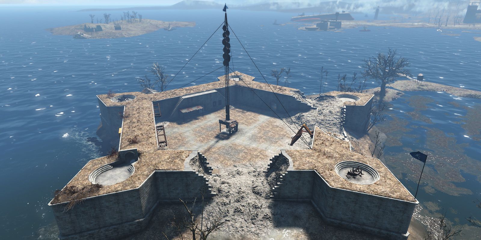 Fallout 4 замок минитменов (120) фото
