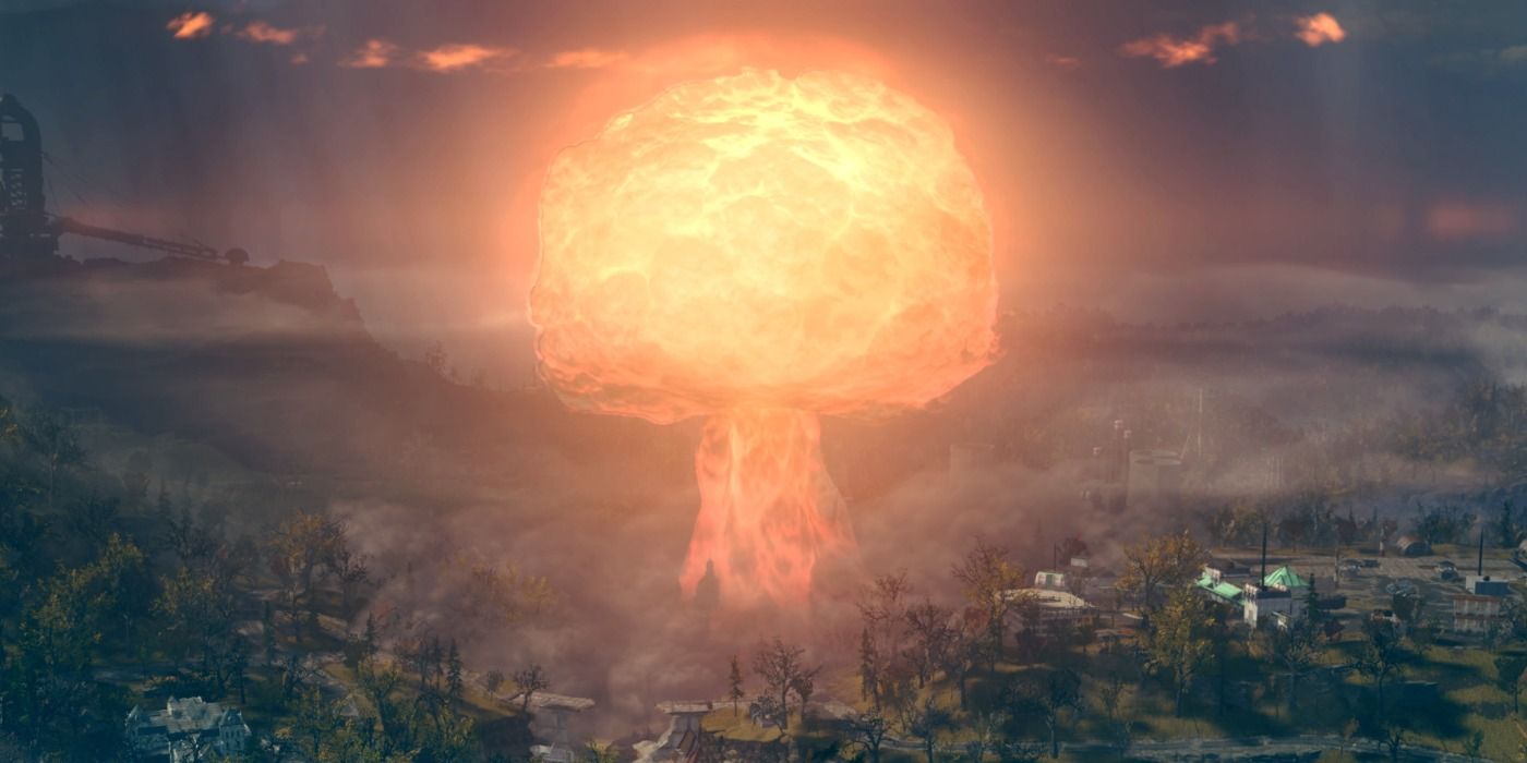 image of a nuclear explosion from Fallout 4