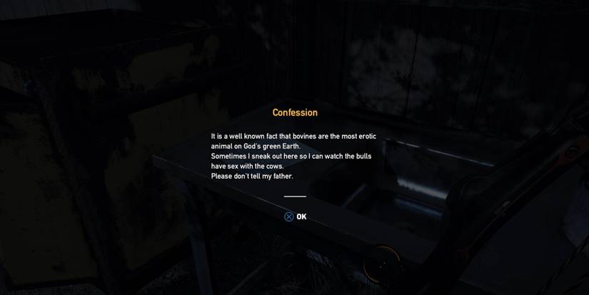 An easter egg from Davenport Farms in Far Cry 5