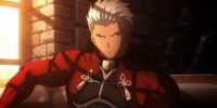 Archer from fate stay night sitting by a window