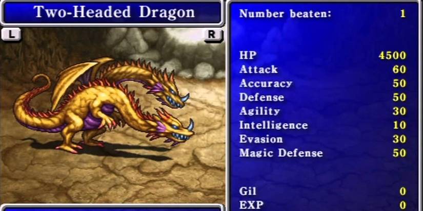 Two Headed Dragon from Final Fantasy