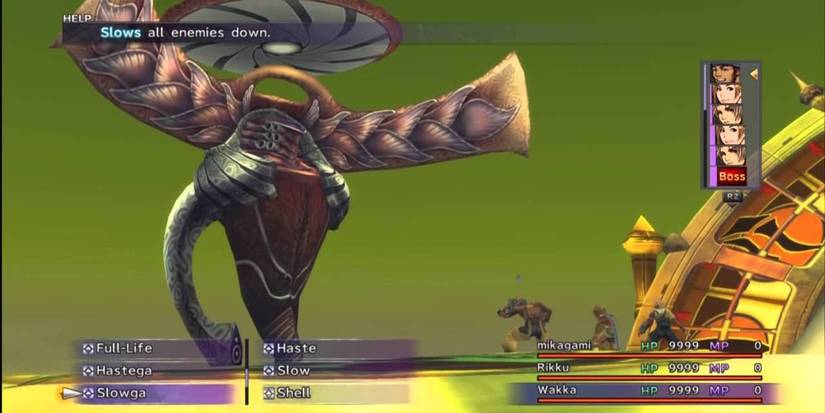 Final Fantasy Boss Fight Penance FFX