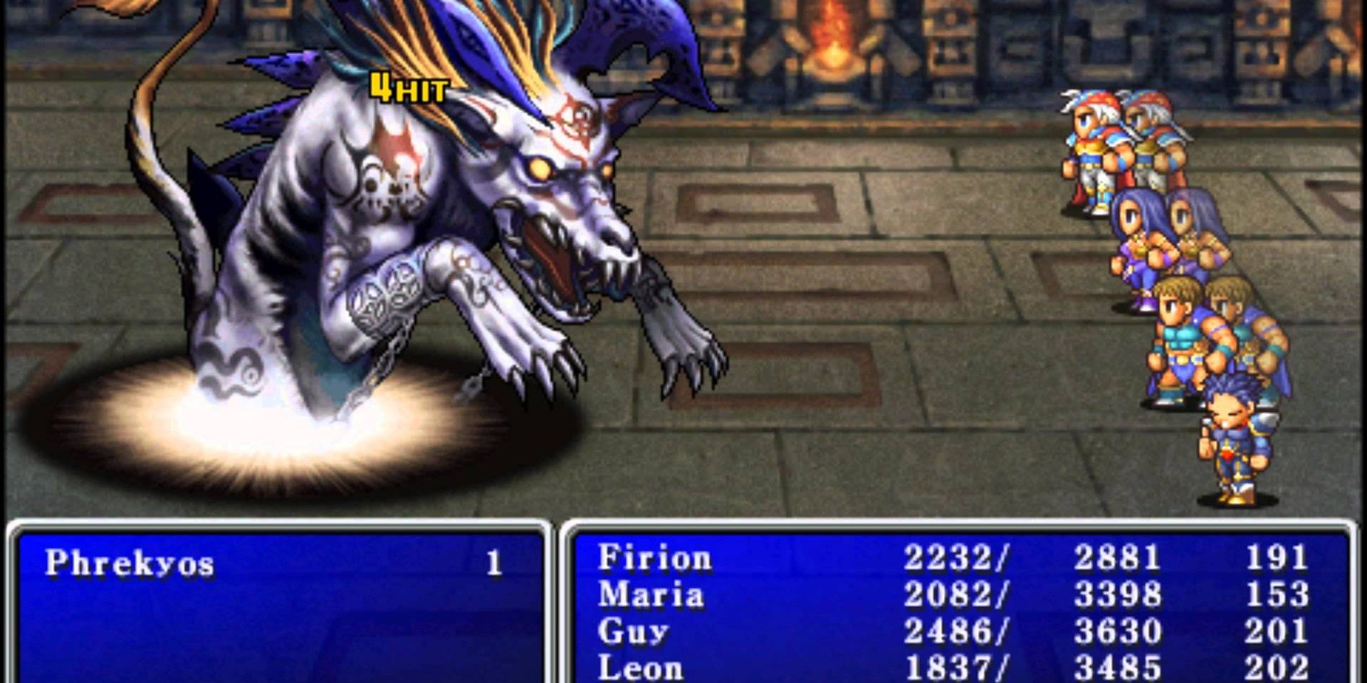 Gameplay from Final Fantasy