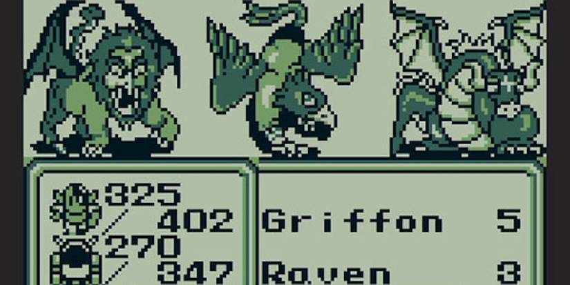 SaGa Final Fantasy Legend Bestiary Griffen Raven