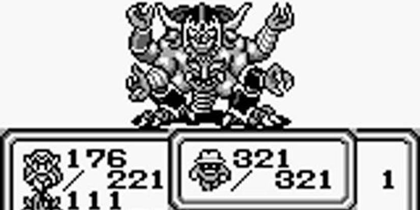 Game Boy Final Fantasy Legend II Boss