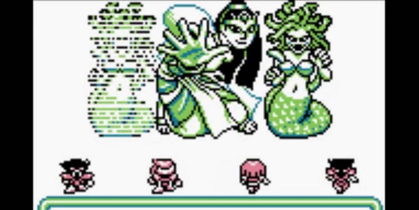 SaGa Final Fantasy Legend III Medusa Enemies