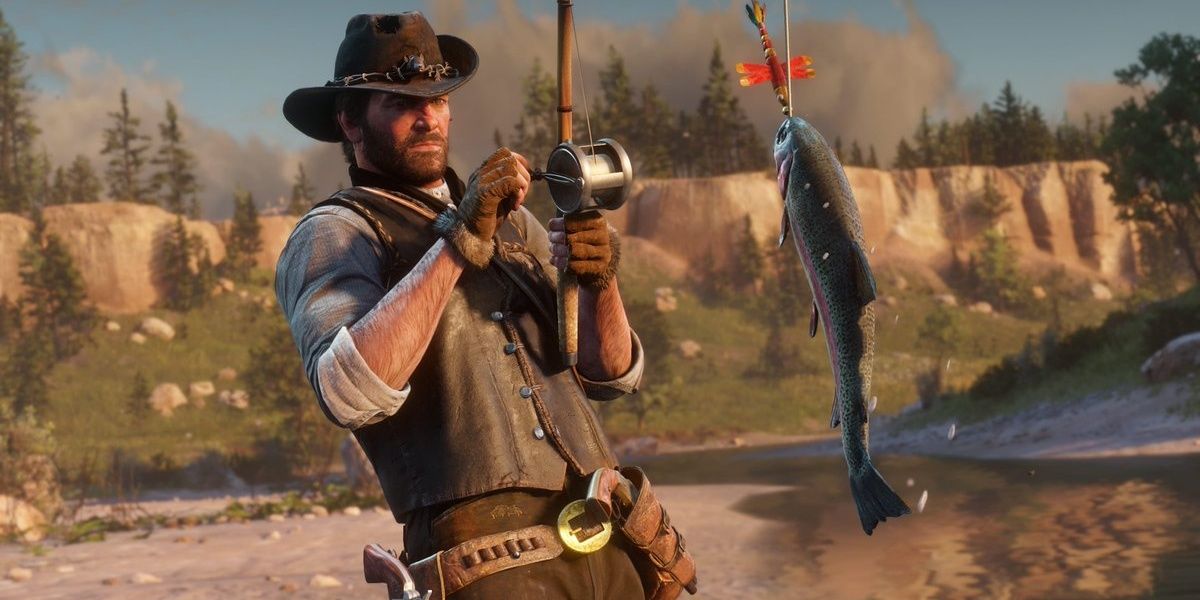 Fishing in Red Dead Online Cropped