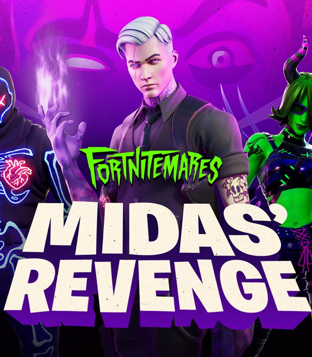 Fortnitemares Midas' Revenge Logo