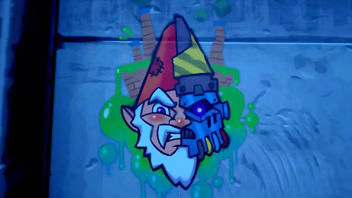 Fortnite Most Wanted Graffiti Gnome