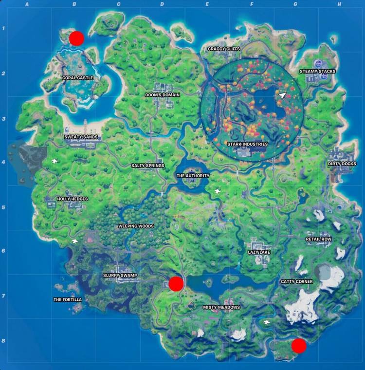 Fortnite Most Wanted Graffiti Locations