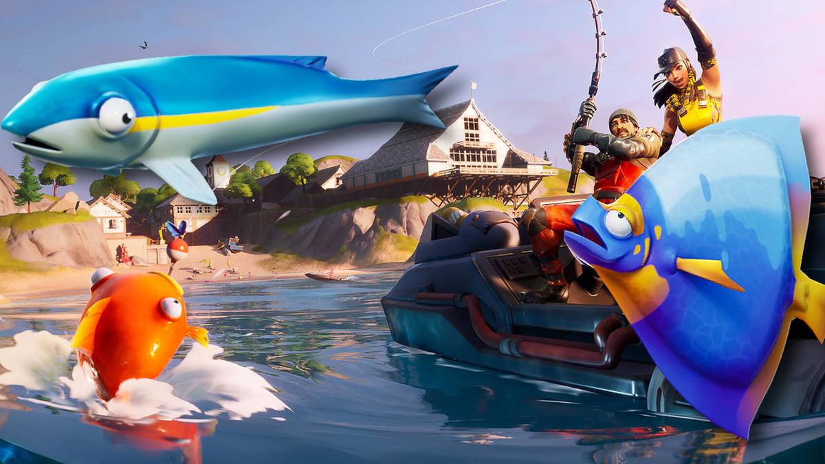 How to catch and eat legendary fish in Fortnite