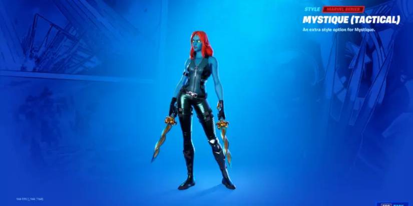 Mystique Tactical skin in Fortnite Week 10