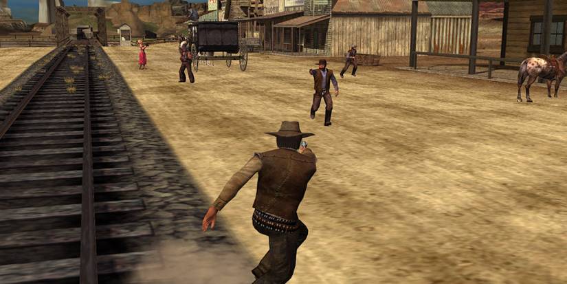 Xbox GUN Western Shoot Out