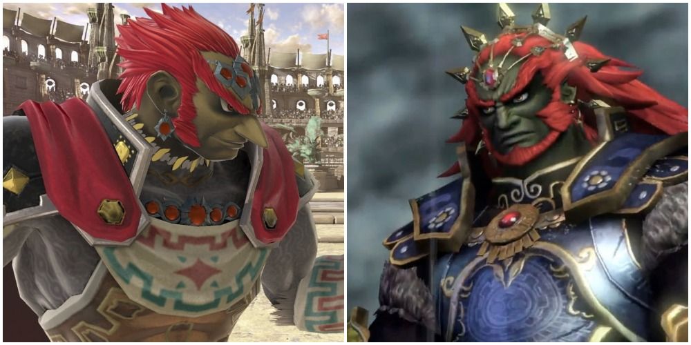 Ganondorf in Smash Bros and Hyrule Warriors