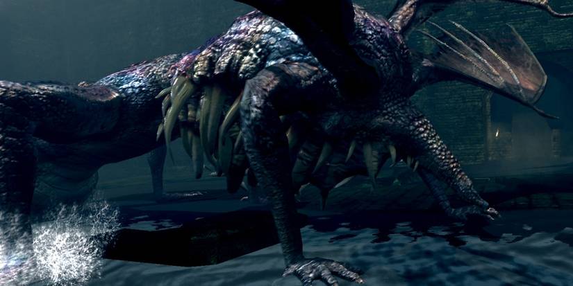 dark souls gaping dragon