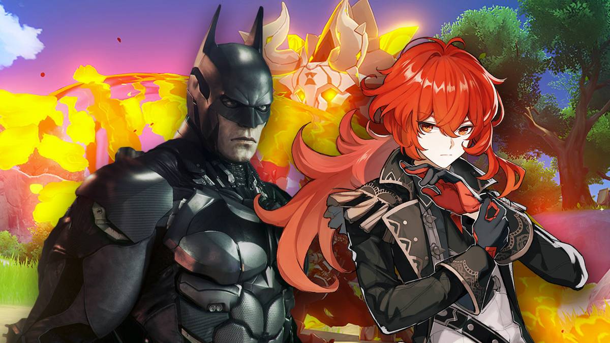 Genshin Impact Diluc Batman