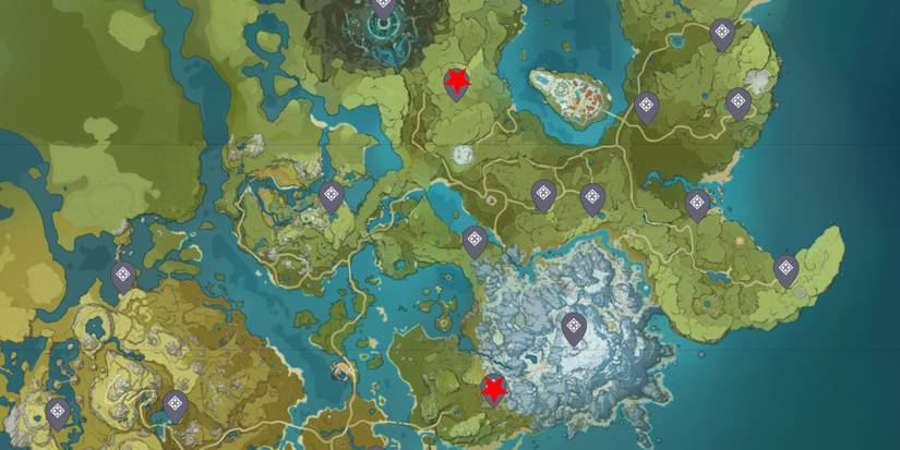 Locations of both the Domains of Forgery in Genshin Impact